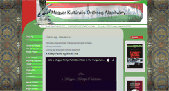 Desktop Screenshot of makultur.hu